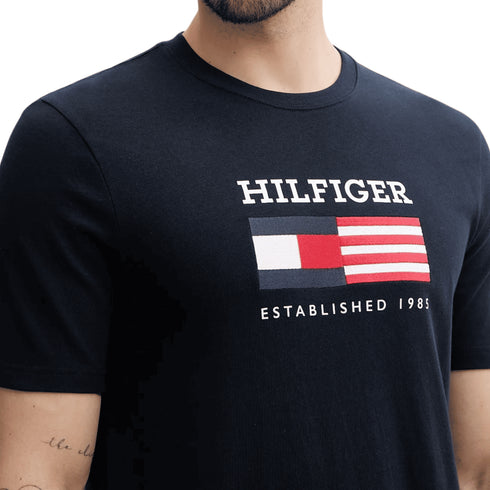 Tommy Hilfiger T-shirt Tommy Hilfiger - T-shirt con bandiera S  - Francavilla Moda
